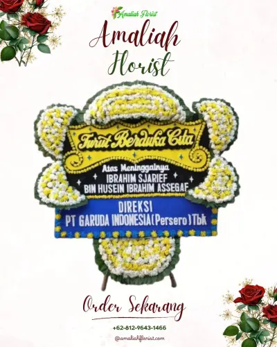 Papan Bunga Duka di Kudus
